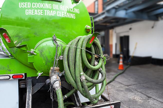 Grease Trap Cleaning of Jamestown workers